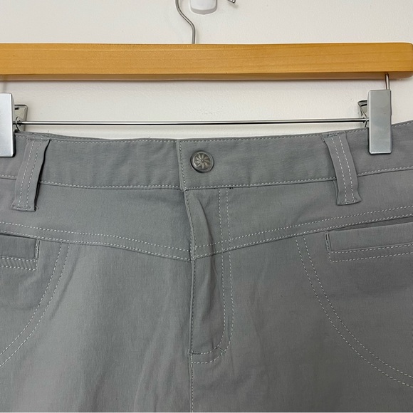 Athleta Gray Athletic Skirt Hiking Outdoor Size 14 Petite - Picture 3 of 6